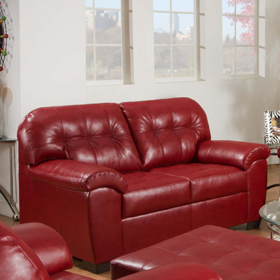 Latitude Run LATT3129 Simmons Upholstery David Loveseat Upholstery
