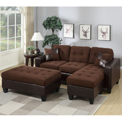 Latitude Run LATT3748 Glosco Sectional Upholstery