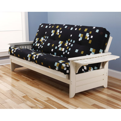Latitude Run LATT5092 Harwich Modern Blocks Futon and Mattress Frame Finish