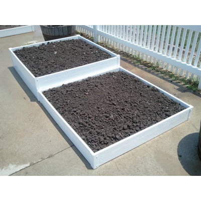 Handy Bed Vinyl Raised Garden Size: 6" H x 49" W x 47" D Handy Bed Vinyl Raised Garden Size: 6" H x 49" W x 47" D