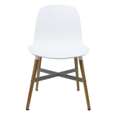 Edie Side Chair Finish: White