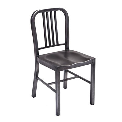 Retro Side Chair Finish: Matte Black