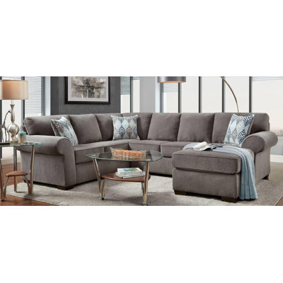 Darby Home Co DBHM3798 Edmundo Reversible Sectional