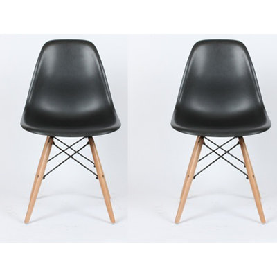 Side Chair Finish: Black
