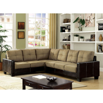 5WF3TAN A&J Homes Studio Sectionals