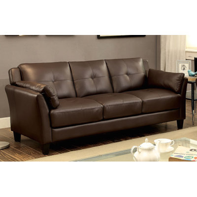 A&J Homes Studio 67WF17BRN-3SET Newport 3 Piece Living Room Set