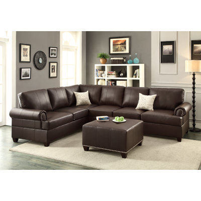 A&J Homes Studio 77WF7A0J-ES Mario Reversible Chaise Sectional