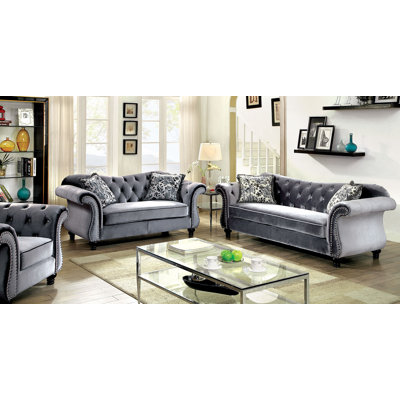 A&J Homes Studio 61WF5A9JLV-G Jolly Loveseat