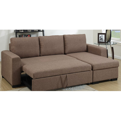 A&J Homes Studio F6WF9A3J2LCOF Amanda Sleeper Sectional Finish