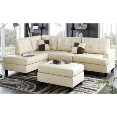 A&J Homes Studio F6WF8A5J6BEG Malz Sectional Finish