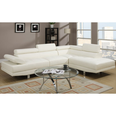 A&J Homes Studio F7WF3A2J0WH Micky Sleeper Sectional Upholstery