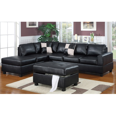 F7WF3A5J5BLK A&J Homes Studio Sectionals