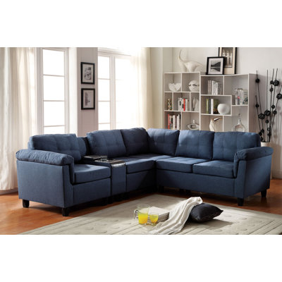 A&J Homes Studio 51WF5A2J5BL Kade Modular Sectional