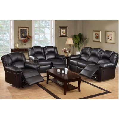 A&J Homes Studio F6W6A7J123SET Gail Motion 3 Piece Living Room Set