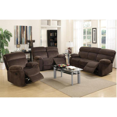 F6W7A8J456SET A&J Homes Studio Dark Brown Living Room Sets
