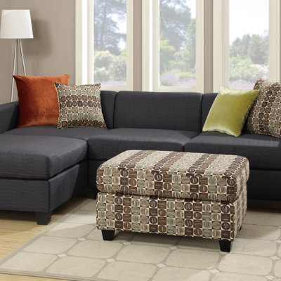 A&J Homes Studio F7WF1A7J0BLK Shaco Sectional