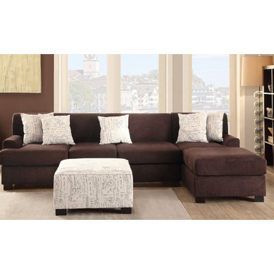 A&J Homes Studio ZD-7WF9A6JXSET Janine Sectional