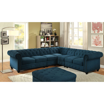 A&J Homes Studio ZD-6WF2A7J0DTL Stanfordo Sectional Upholstery