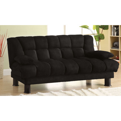 A&J Homes Studio ZD-2WF1A5J0BLK Bonifa Convertible Sofa