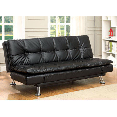 A&J Homes Studio ZD-2WF6A7J7SBK Hauser Convertible Sofa