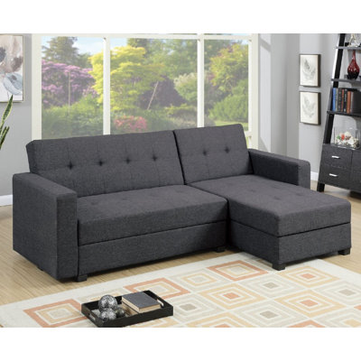 A&J Homes Studio ZD-7WF8A9J6BGR Esperanza Sleeper Sectional Upholstery