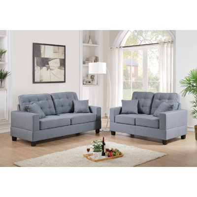 78WF5A8J-GY A&J Homes Studio Living Room Sets