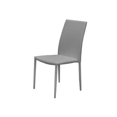 Side Chair (Set of 4) Finish: Gray