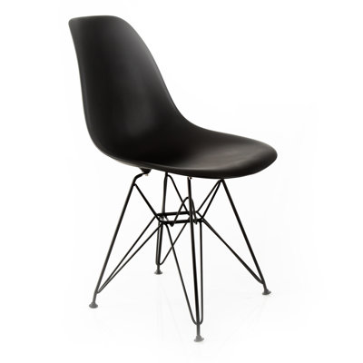 Banks Side Chair Finish: Black