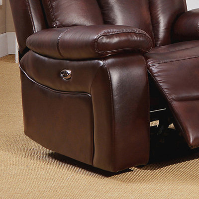 Red Barrel Studio RDBT4516 Lenny Power 2 Piece Leather Match Living Room Set