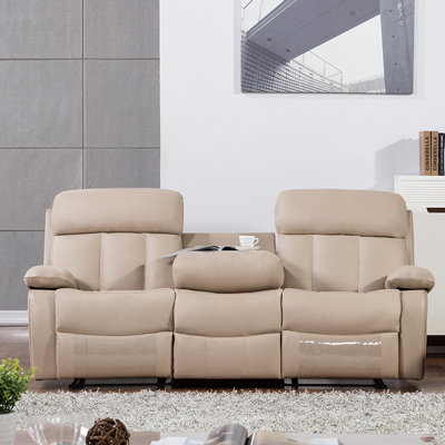 AmericanEagleInternationalTrading AE-D825-TAN-SF Dunbar Reclining Sofa Upholstery