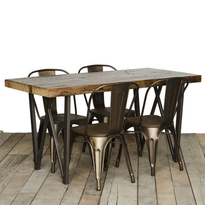 West Loop Dining Table Top Finish: Walnut, Size: 30