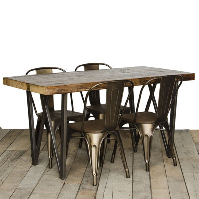West Loop Dining Table Top Finish: Antique, Size: 30 inch H x 42 inch W x 108 inch L