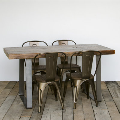 Lincoln Park Dining Table Top Finish: Oil, Size: 30 inch H x 36 inch W x 84 inch L