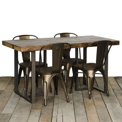 Uptown Dining Table Top Finish: Natural, Size: 30 inch H x 36 inch W x 84 inch L