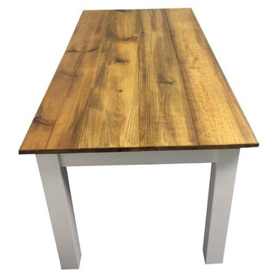 Dining Table Base Finish White