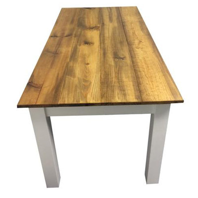 Dining Table Base Finish White