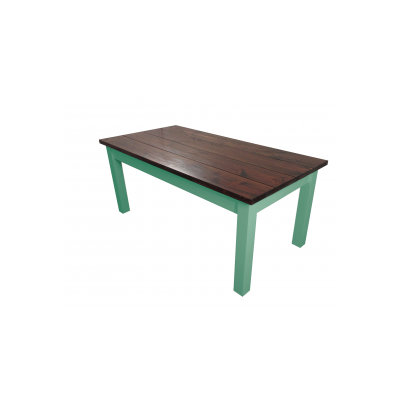 Charleston Dining Table Base Finish Green