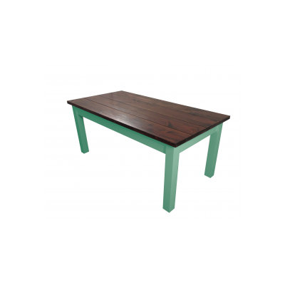 Charleston Dining Table Base Finish Green