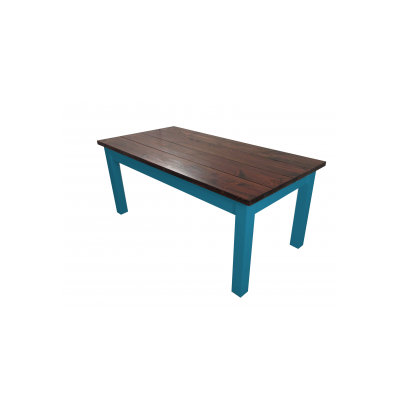 Charleston Dining Table Base Finish Blue