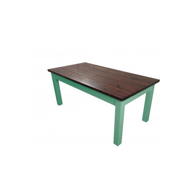 Charleston Dining Table Base Finish Green