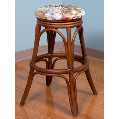 Universal 30 inch Swivel Bar Stool Finish: Sienna, Seat Color: Escapade Sand