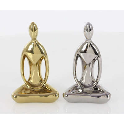 Ceramic Meditating Buddha Figurine Ceramic Meditating Buddha Figurine