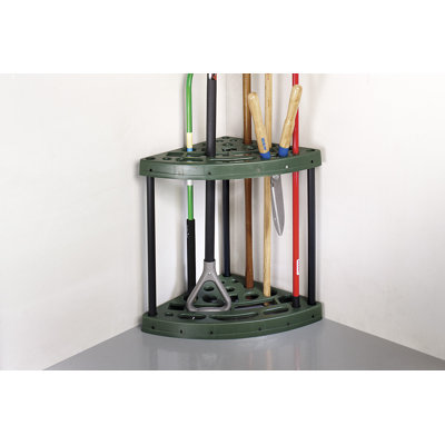 Corner Garden Tool Rack Corner Garden Tool Rack