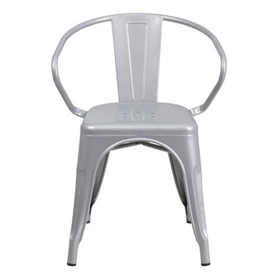 Arm Chair Finish: Silver