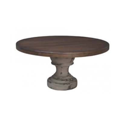 Karlisa Dining Table Finish: Antique Taupe/Euro Market Gray Stain