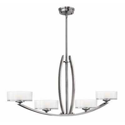 Meridian 4 Light Chandelier