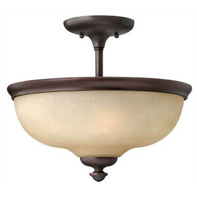 Thistledown 3 Light Semi Flush Mount