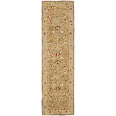 Anatolia Tan/Ivory Rug Rug Size: Runner 2'3 x 8' image