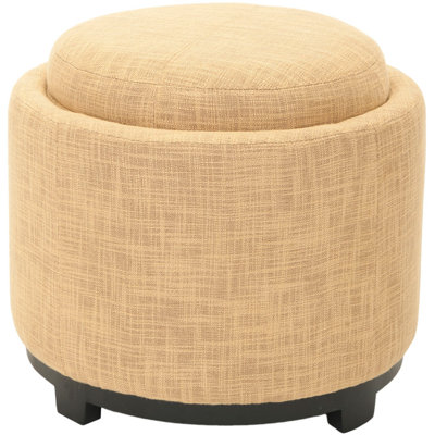 Lila Ottoman Color: Gold image