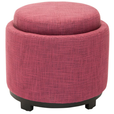 Lila Ottoman Color: Rose image